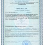 Свидетельство (сертификат) на сосновую пыльцу с овощами и фруктами Новая Эра